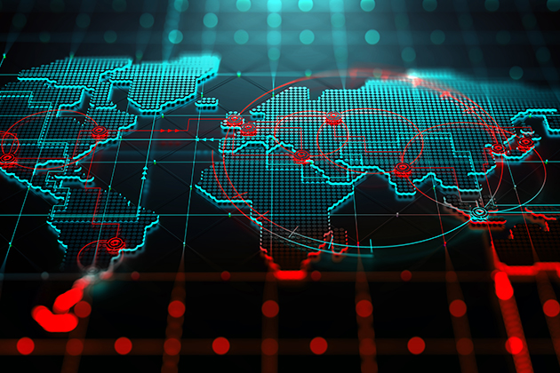Political risk insurance flashpoints on global map